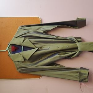 JS Collection Women's Blazer Size 10 with belt